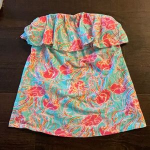 Lilly Pulitzer Strapless Top